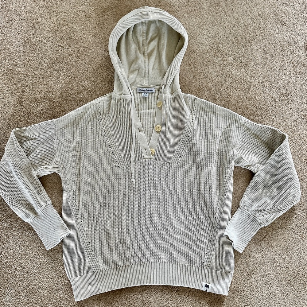 Tommy Bahama Beige Knit Sweater